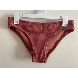 Mauve Bikini bottoms, size medium. BRAND NEW WITH TAGS! True to size!